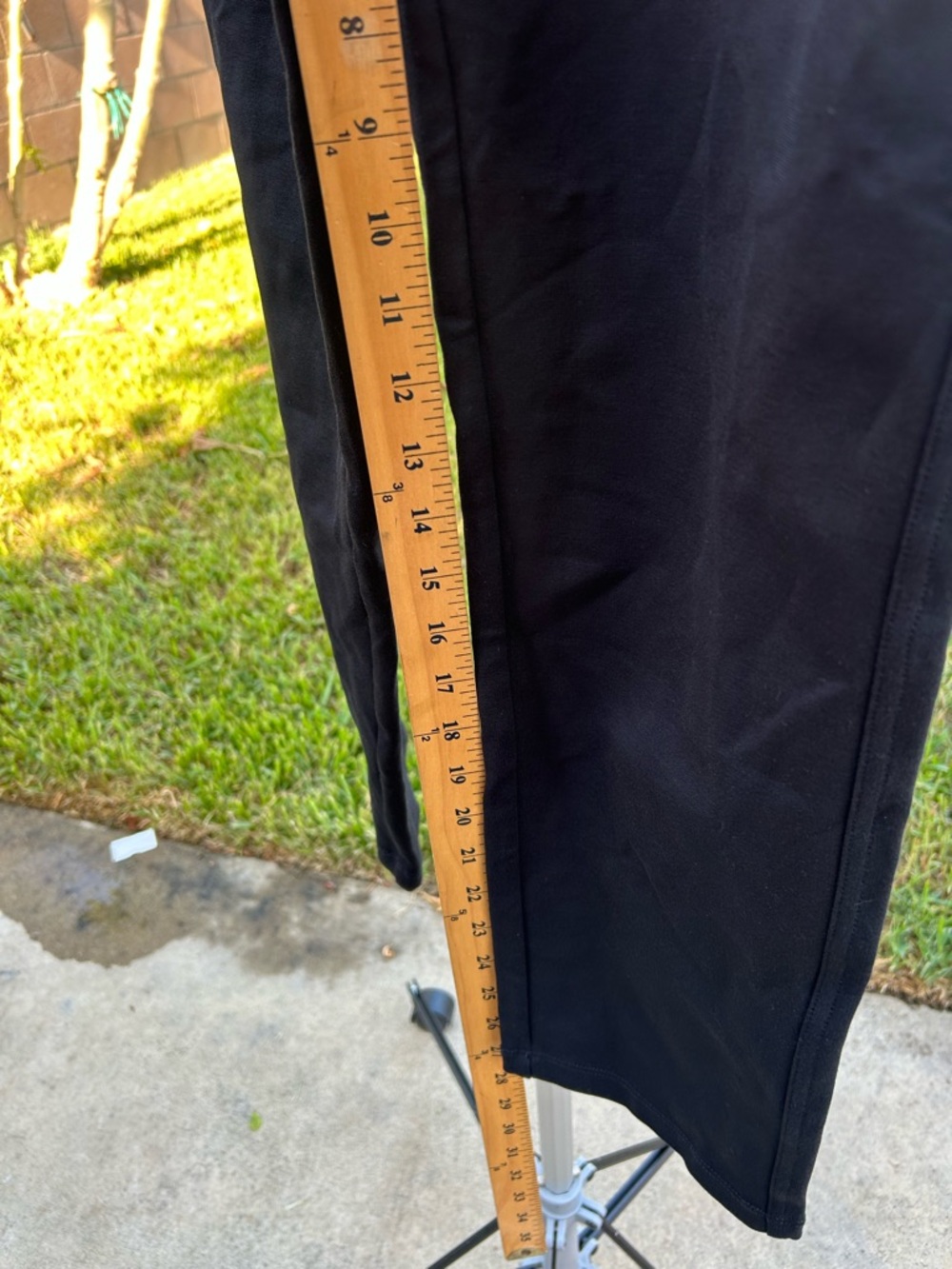 Isabel Maternity by Ingrid & Isabel Black Cropped Maternity Pants - Picture 13 of 16
